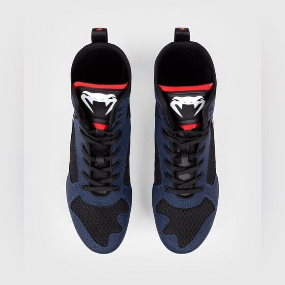 Venum Elite Boxing Shoes - Black/Blue/Red - Size 11.5 - Picture 9 of 14
